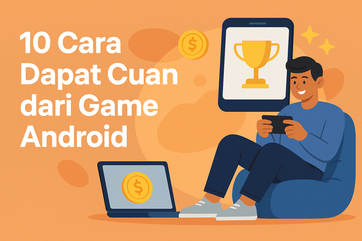 10 Cara Dapat Cuan dari Game Android