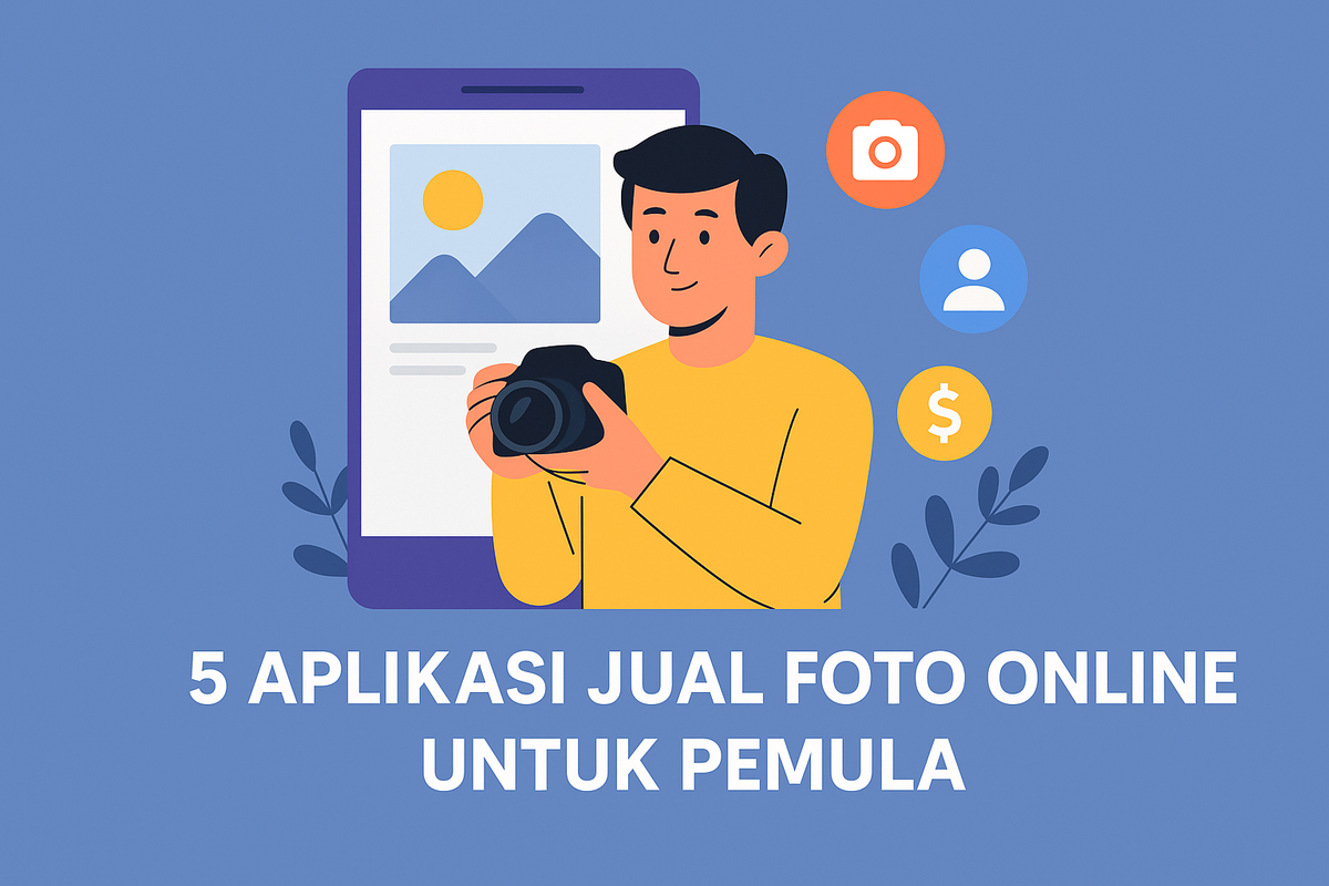 5 Aplikasi Jual Foto Online untuk Pemula