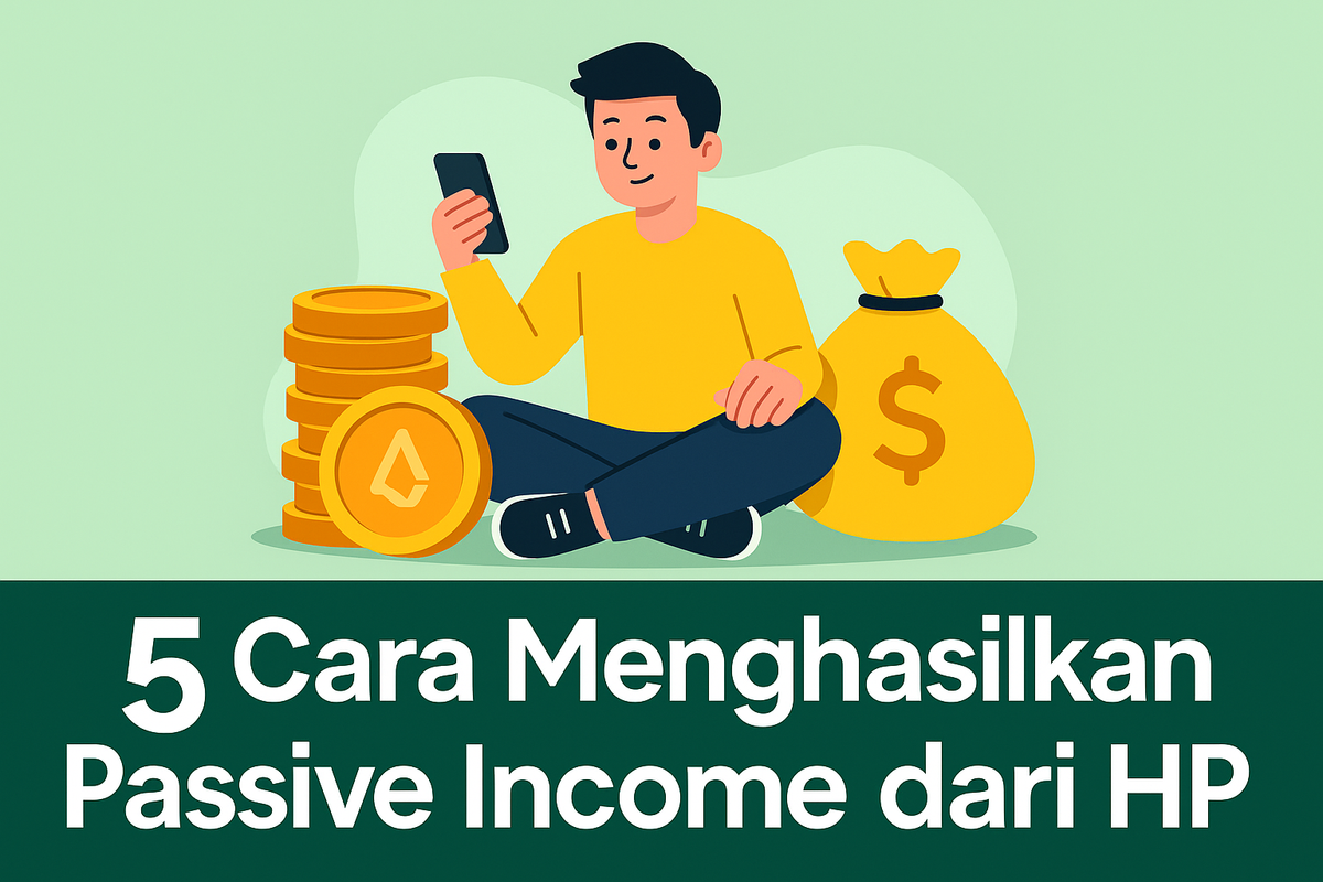 5 Cara Menghasilkan Passive Income dari HP