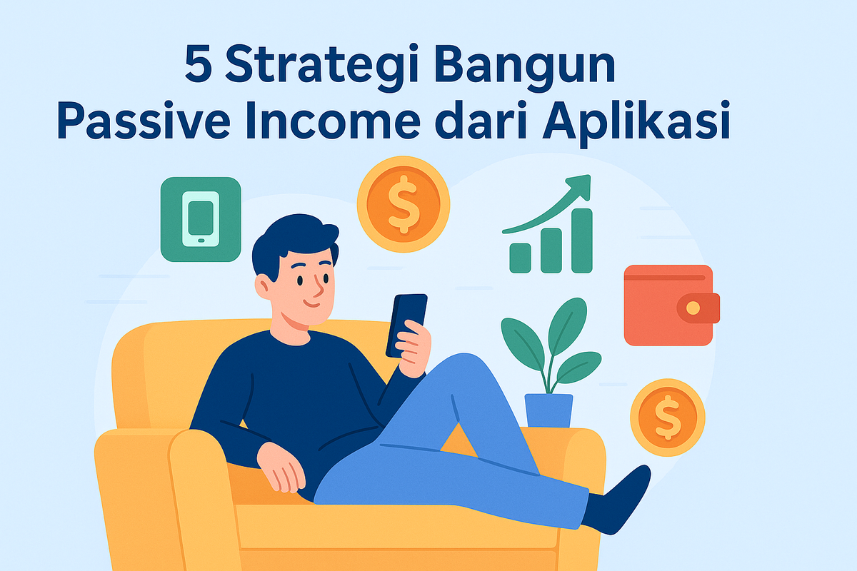 5 Strategi Bangun Passive Income dari Aplikasi