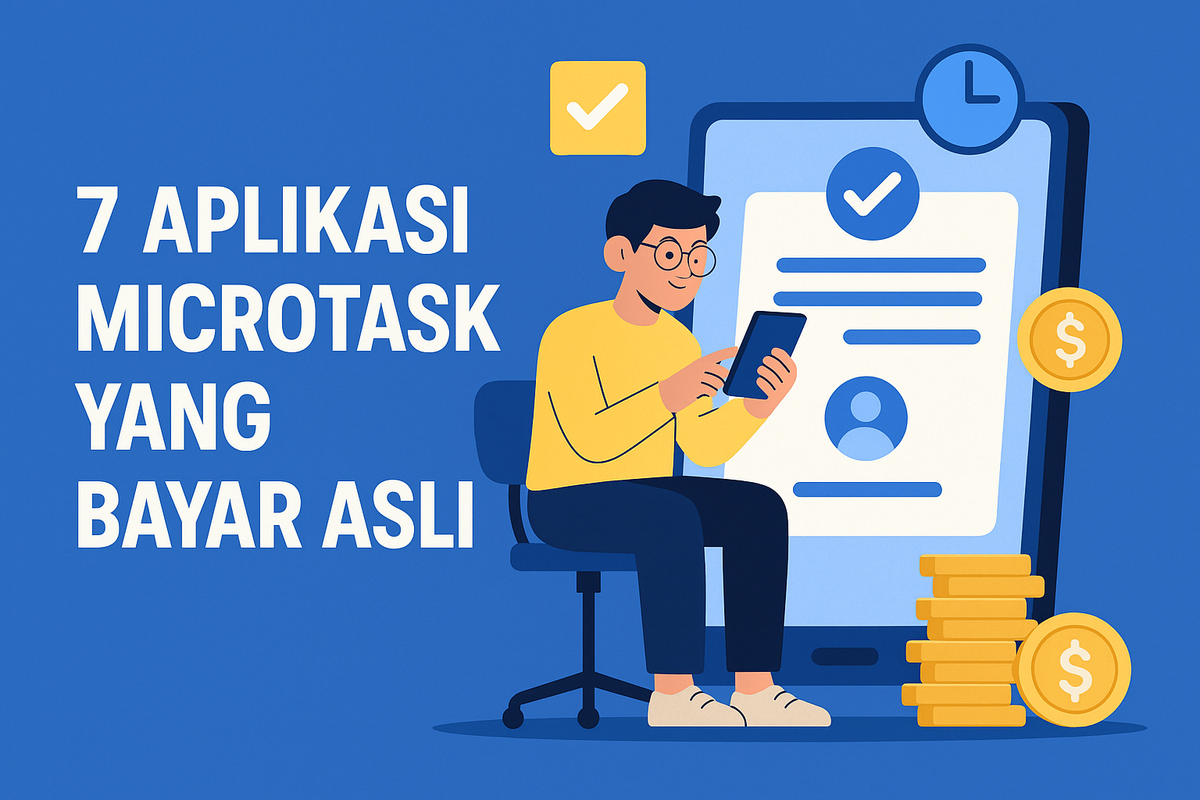 7 Aplikasi Microtask yang Bayar Asli
