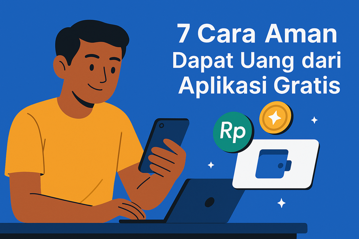 7 Cara Aman Dapat Uang dari Aplikasi Gratis