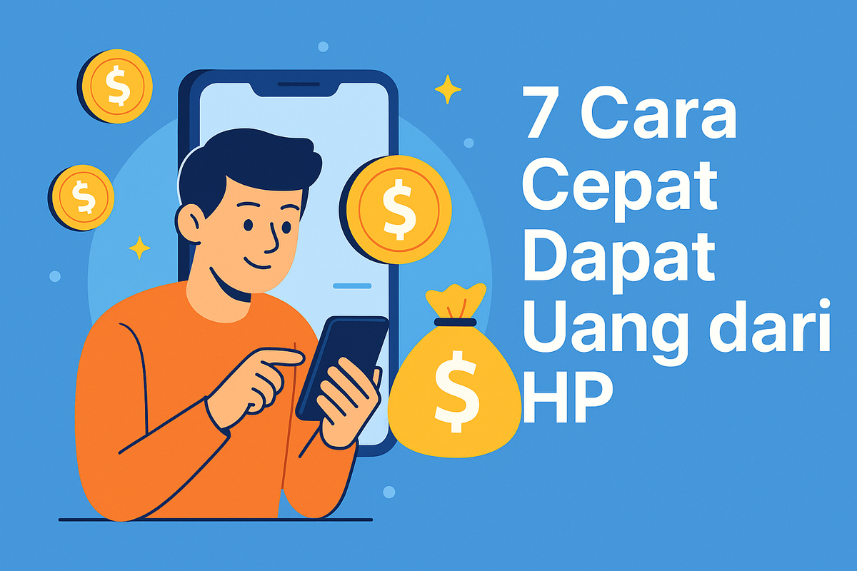 7 Cara Cepat Dapat Uang dari HP