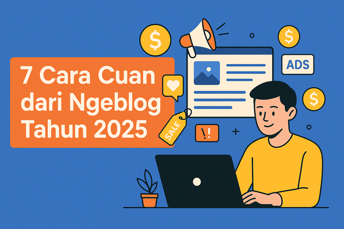 7 Cara Cuan dari Ngeblog Tahun 2025