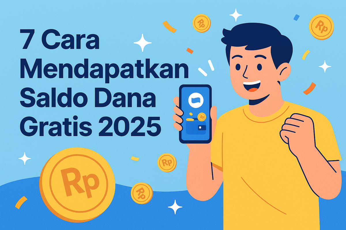 7 Cara Mendapatkan Saldo Dana Gratis 2025