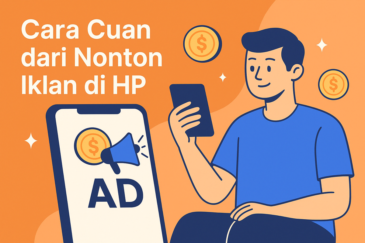 Cara Cuan dari Nonton Iklan di HP
