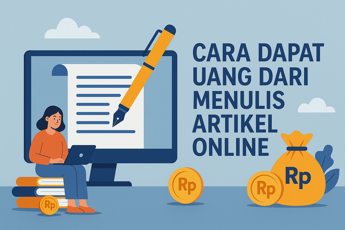 Cara Dapat Uang dari Menulis Artikel Online