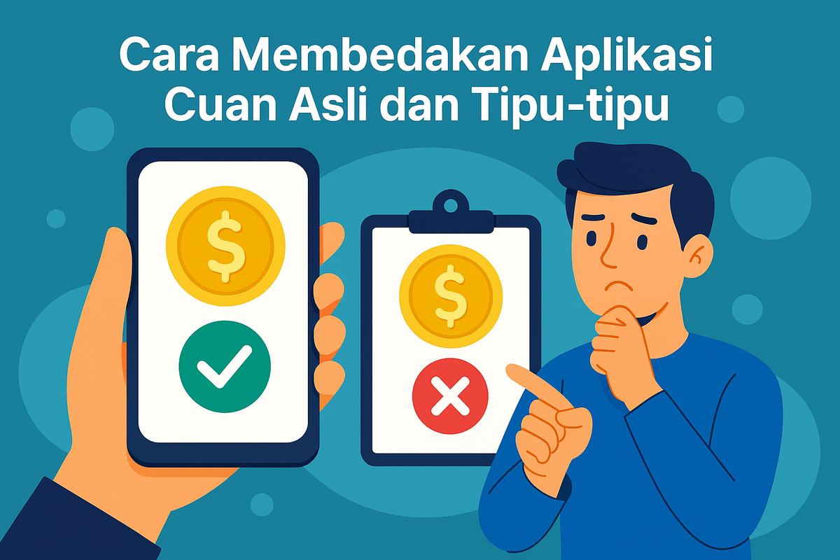 Cara Membedakan Aplikasi Cuan Asli dan Tipu-tipu
