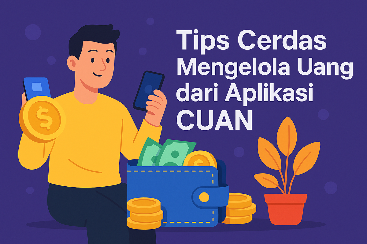 Tips Cerdas Mengelola Uang dari Aplikasi Cuan