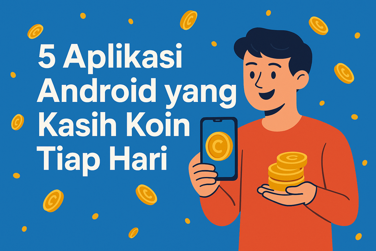 5 Aplikasi Android yang Kasih Koin Tiap Hari