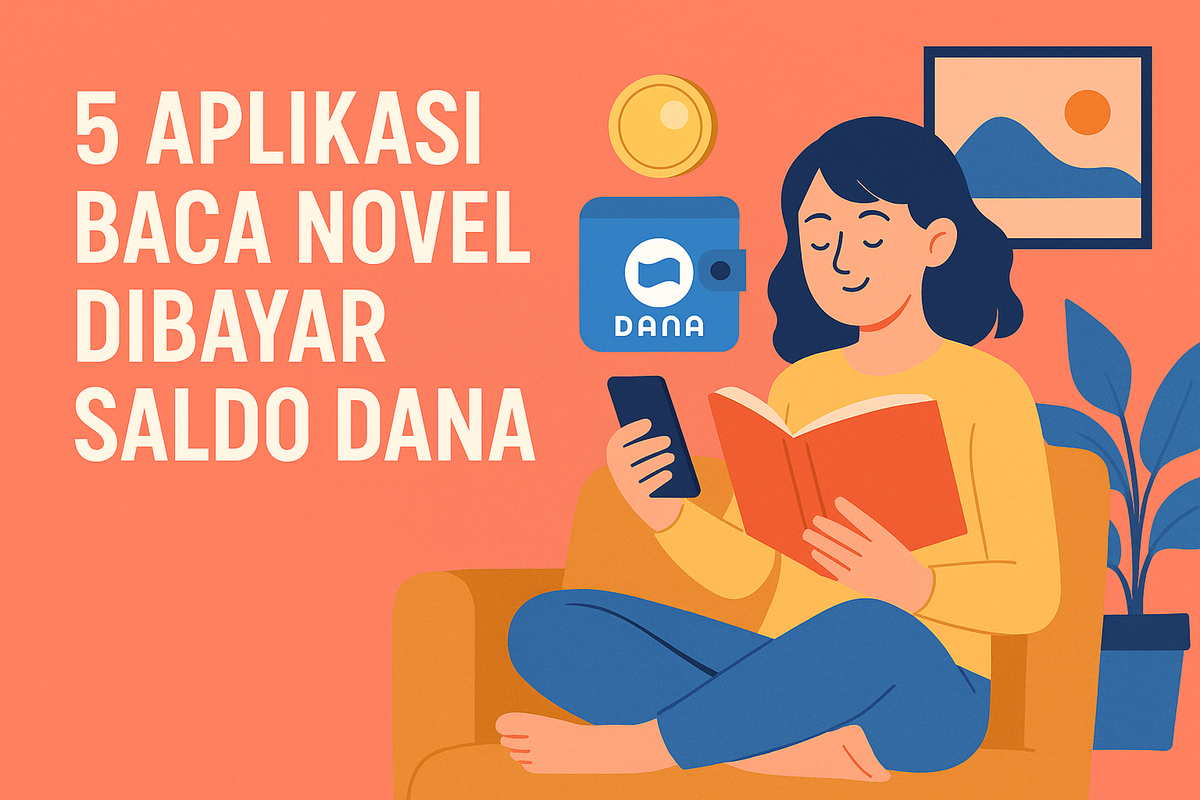 5 Aplikasi Baca Novel Dibayar Saldo Dana: Asyik Baca, Dapet Duit!