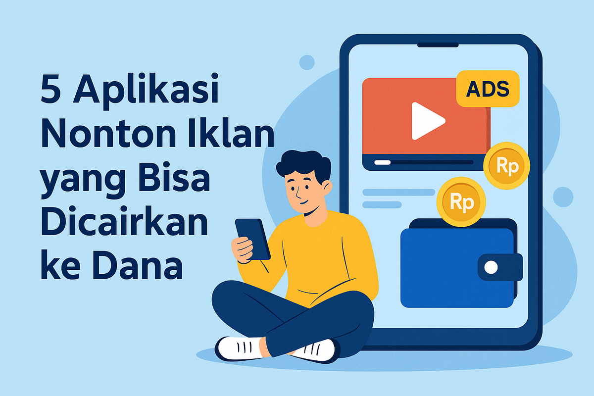 5 Aplikasi Nonton Iklan yang Bisa Dicairkan ke Dana