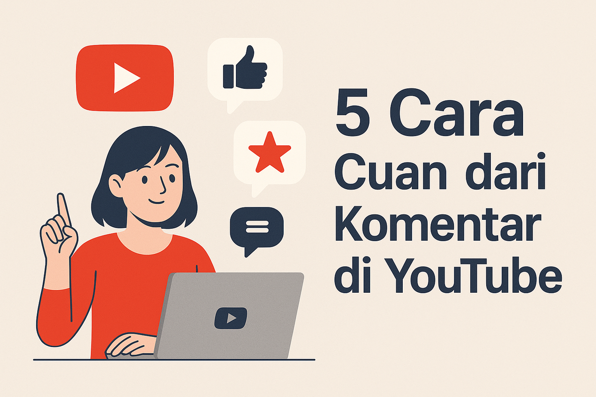 5 Cara Cuan dari Komentar di YouTube