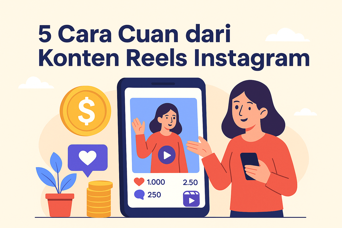 5 Cara Cuan dari Konten Reels Instagram