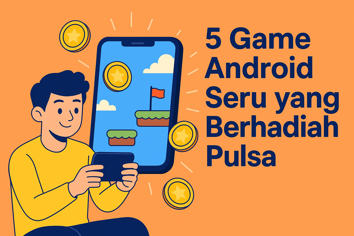 5 Game Android Seru yang Berhadiah Pulsa