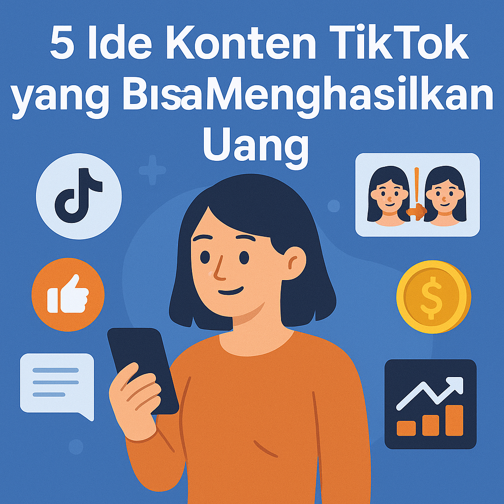 5 Ide Konten TikTok yang Bisa Menghasilkan Uang