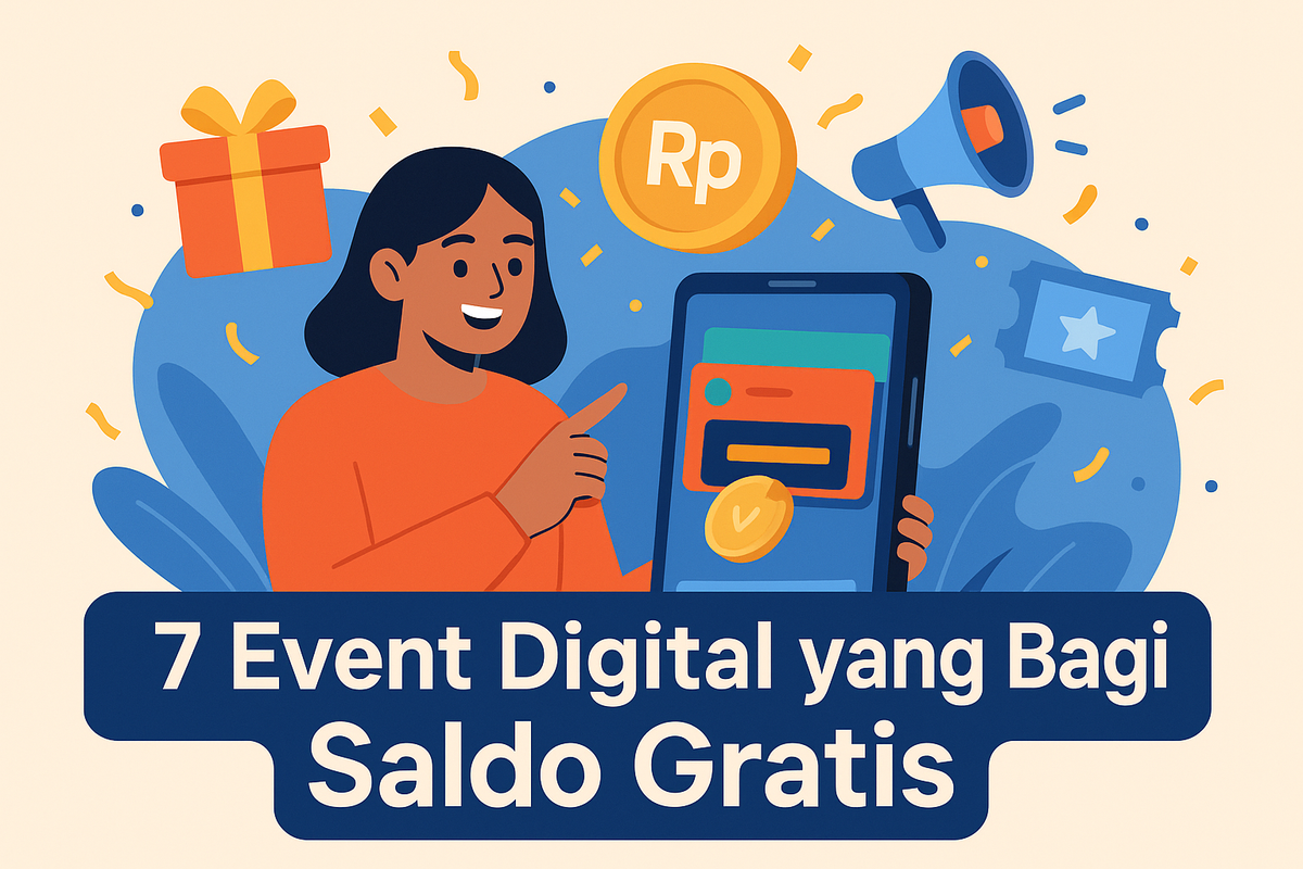 7 Event Digital yang Bagi-Bagi Saldo Gratis