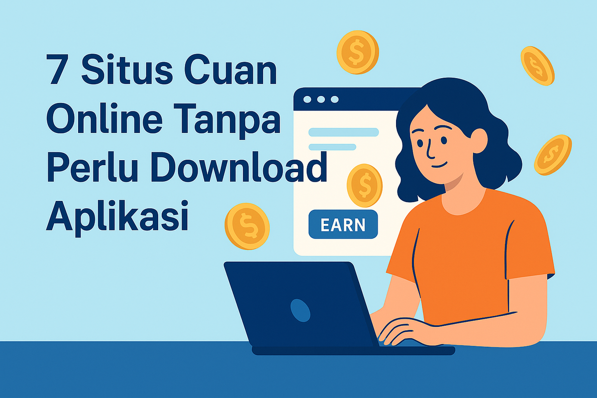 7 Situs Cuan Online Tanpa Perlu Download Aplikasi