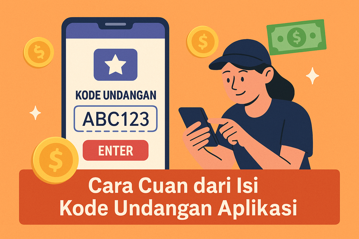 Cara Cuan dari Isi Kode Undangan Aplikasi