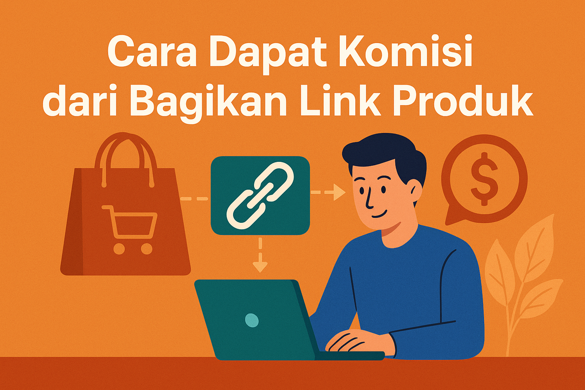 Cara Dapat Komisi dari Bagikan Link Produk