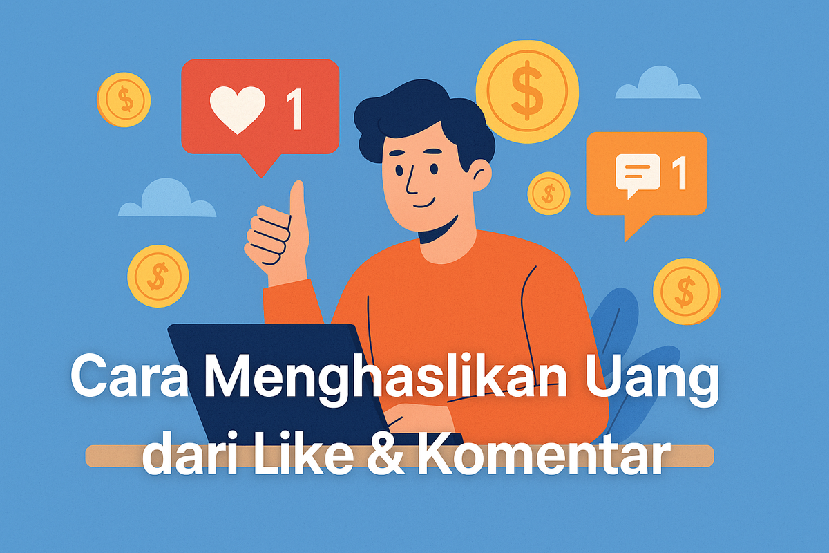 Cara Menghasilkan Uang dari Like & Komentar: Modal Jempol Bisa Cuan?