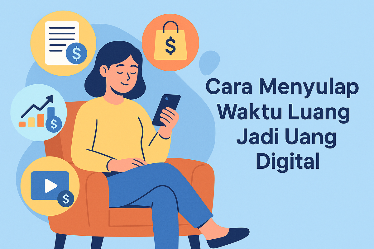 Cara Menyulap Waktu Luang Jadi Uang Digital